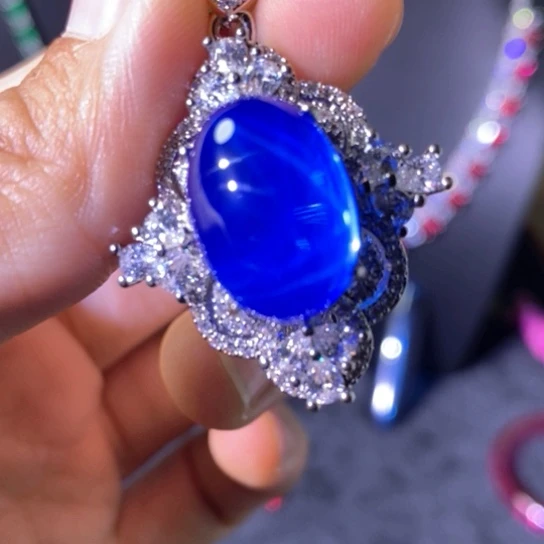 红宝石银S925镶嵌戒指