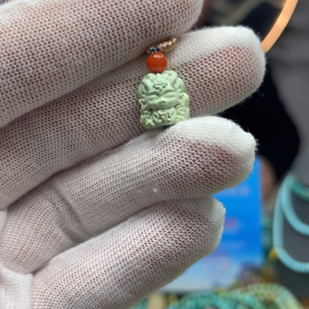 绿松石挂件未镶嵌