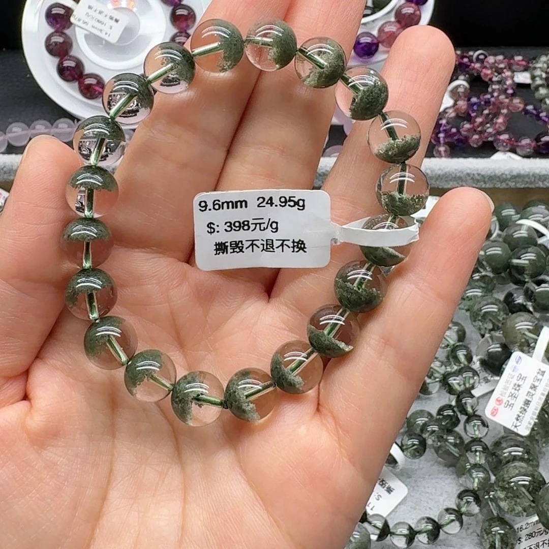 水晶手链未镶嵌天然水晶