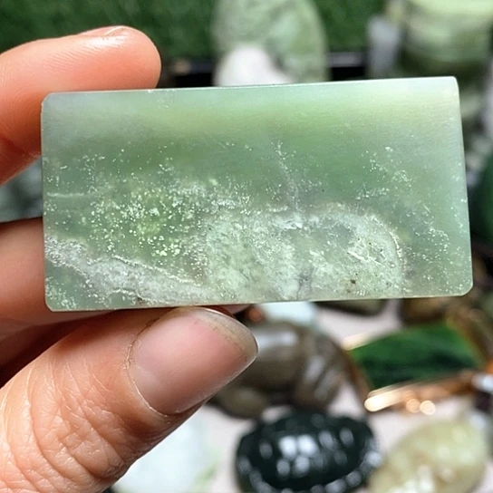未镶嵌和田玉（糖玉）珠宝半成品