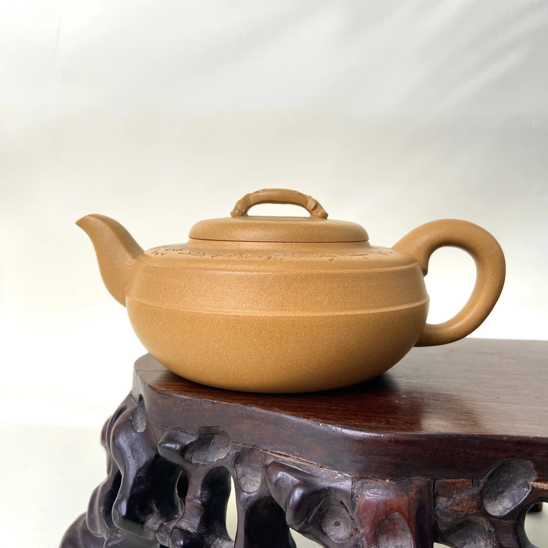 宜兴手工紫砂陶 （方华萍）茶壶GS3957-3