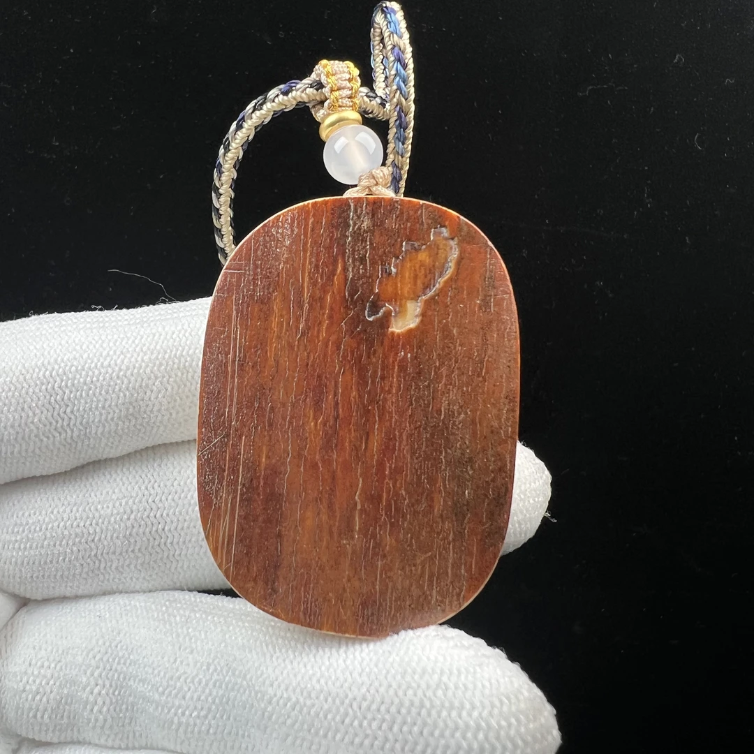 P6741天然猛犸牙 肥皂块34x46x19mm支持鉴定 假一罚四