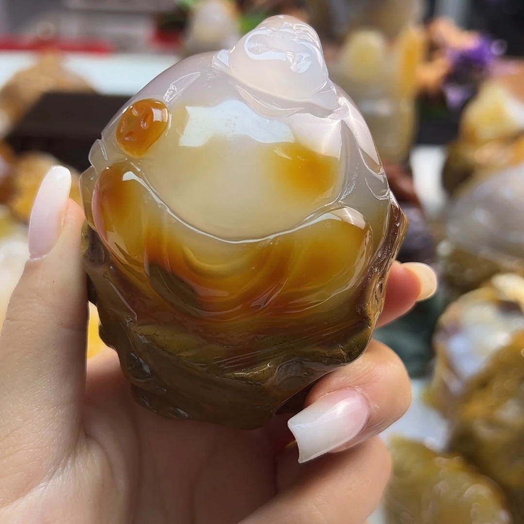 玛瑙/玉髓未镶嵌颈饰