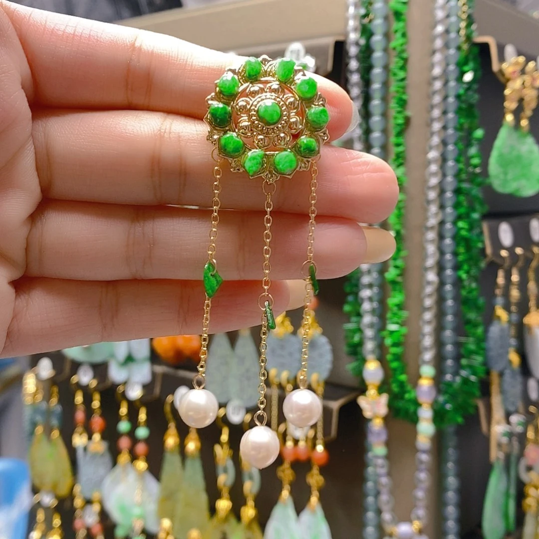 颈饰未镶嵌翡翠翡翠