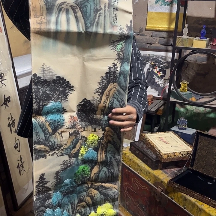 琉璃手工艺品闪购商品老房子的