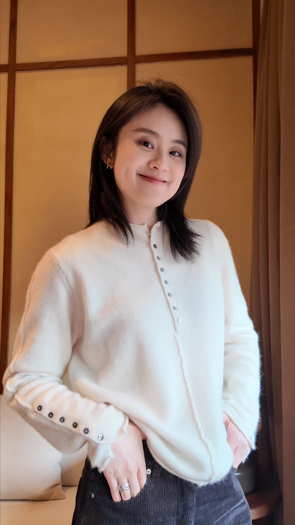 【ZHUANG -Z】（贝贝）羊驼卷边设计小众时尚极简秋冬毛衣羊毛衫