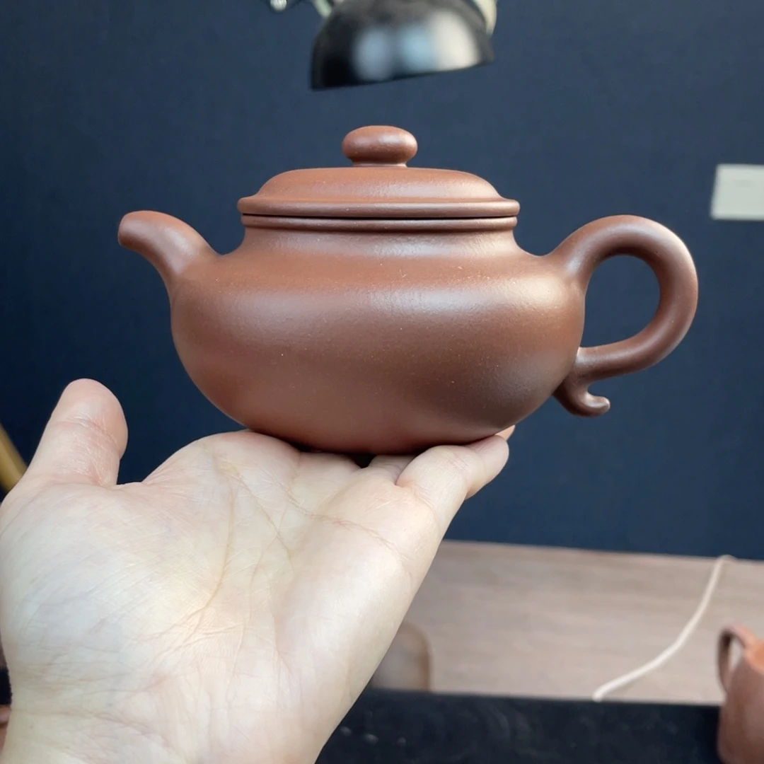 紫砂茶壶全手工底槽清仿古240cc