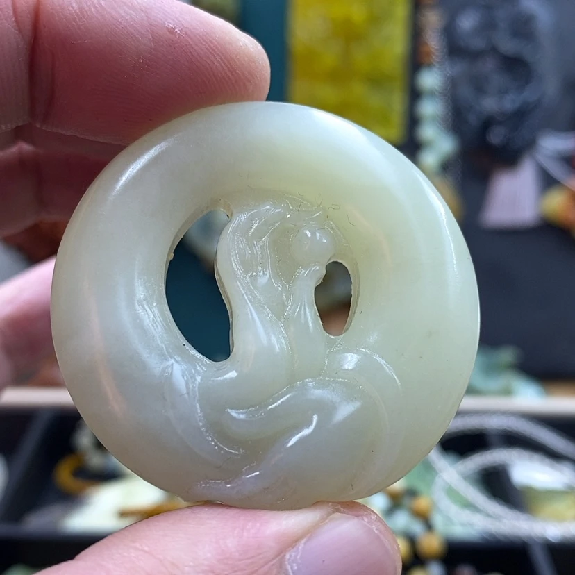 【闪购商品】未镶嵌蛇纹石玉吊坠