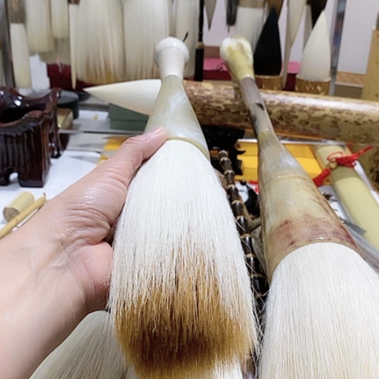 【闪购商品】淡*大榜书兼毫对联15口径4.5