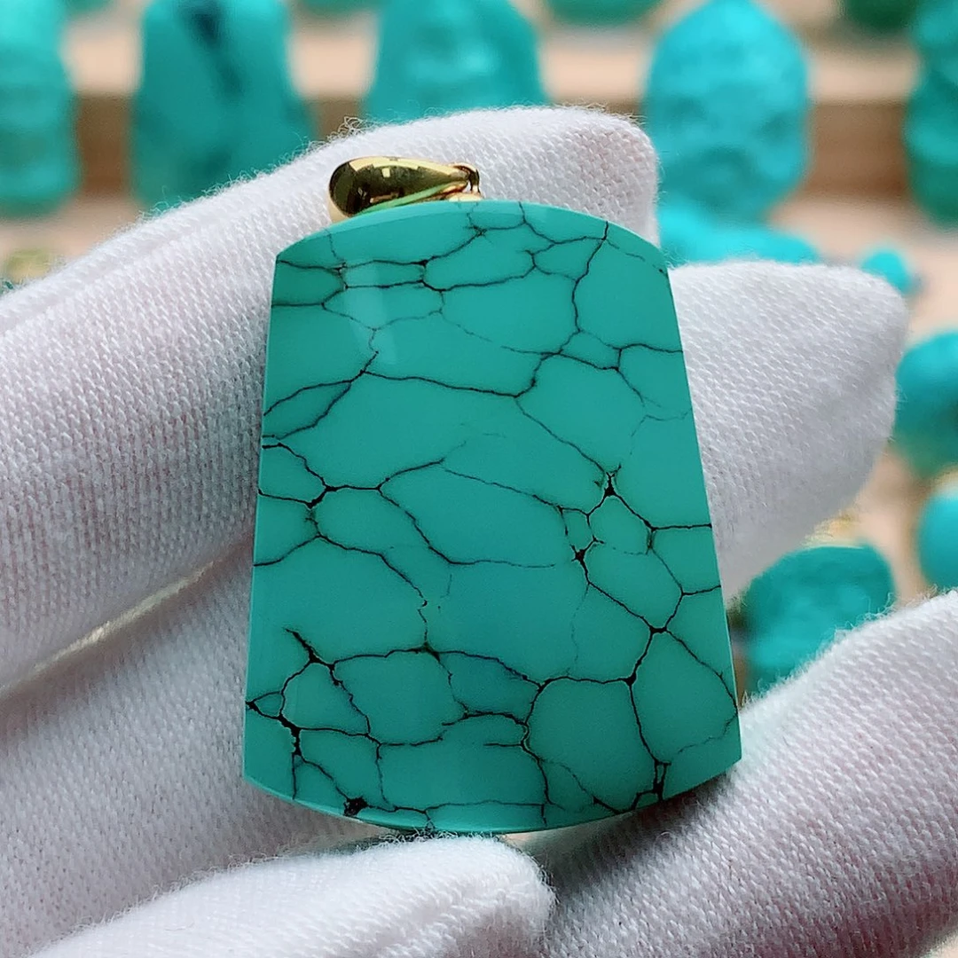 绿松石未镶嵌配饰