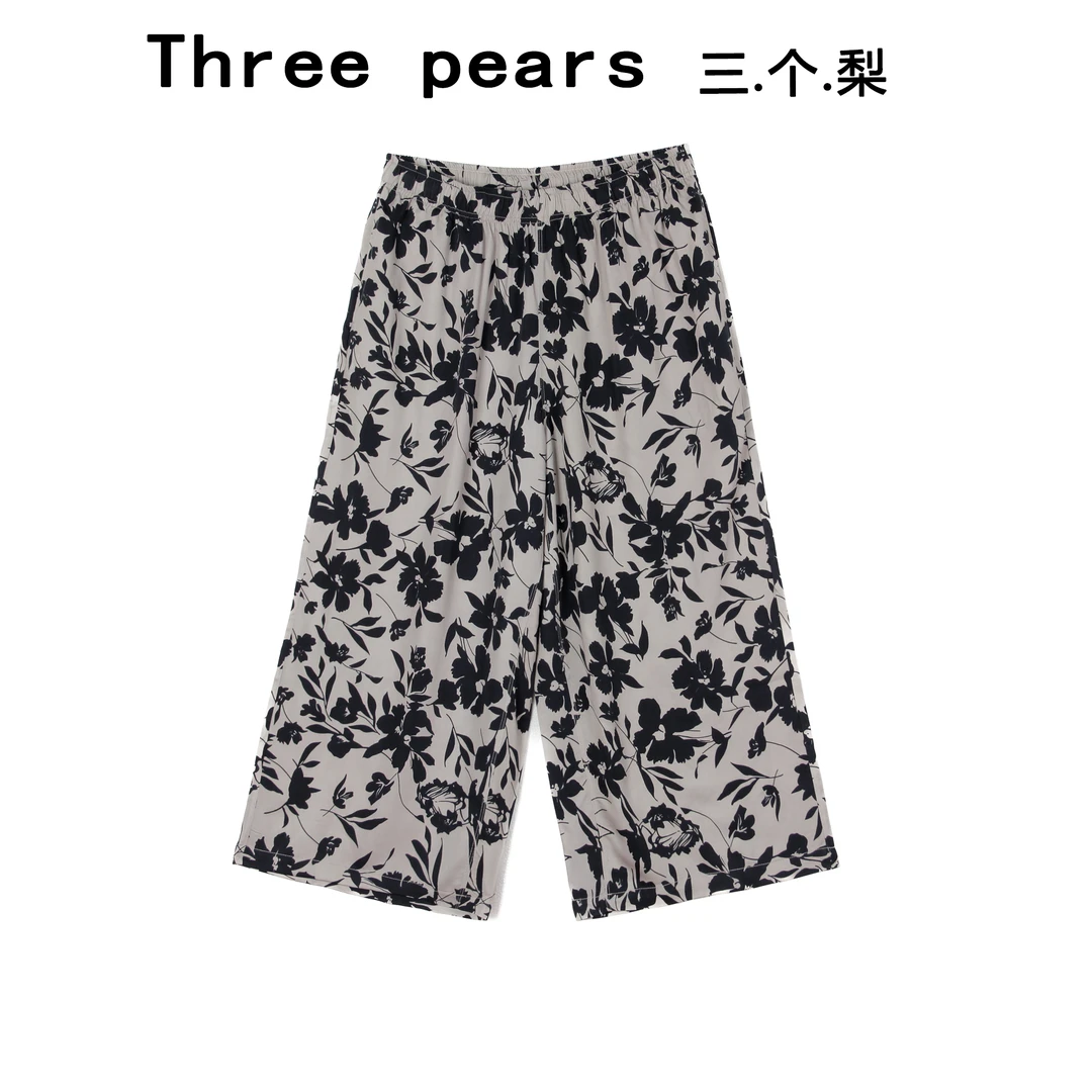 丝感缎面外穿休闲裤AA2007