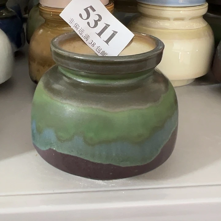 口4.5 手工花盆满30包邮