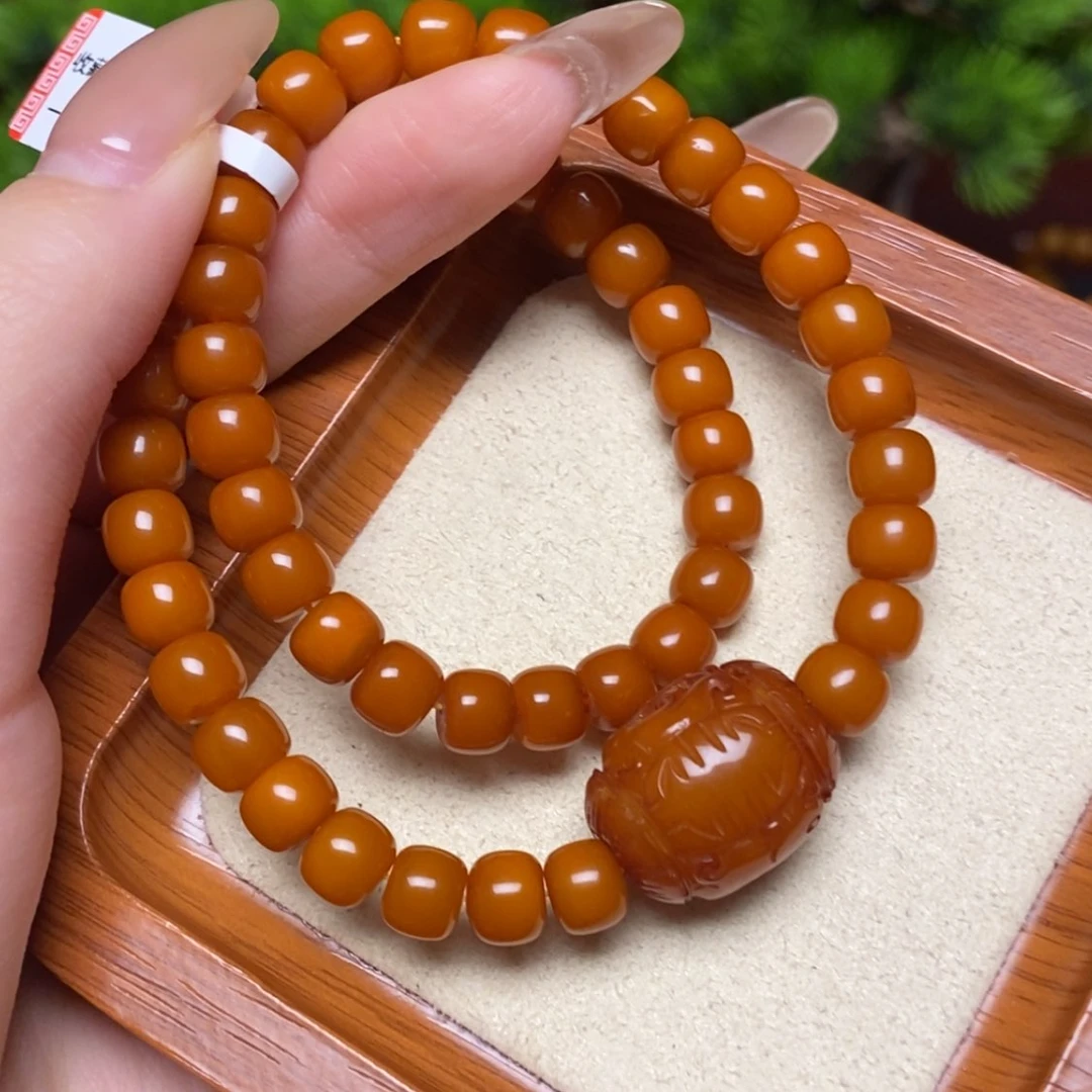 【闪购商品】未镶嵌蜜蜡手链手串