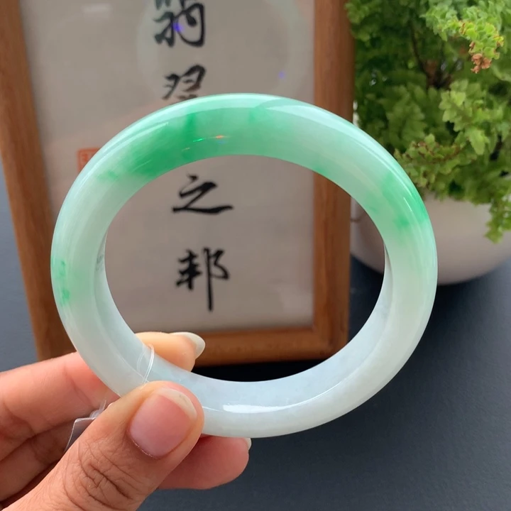 翡翠手镯未镶嵌翡翠手镯58+