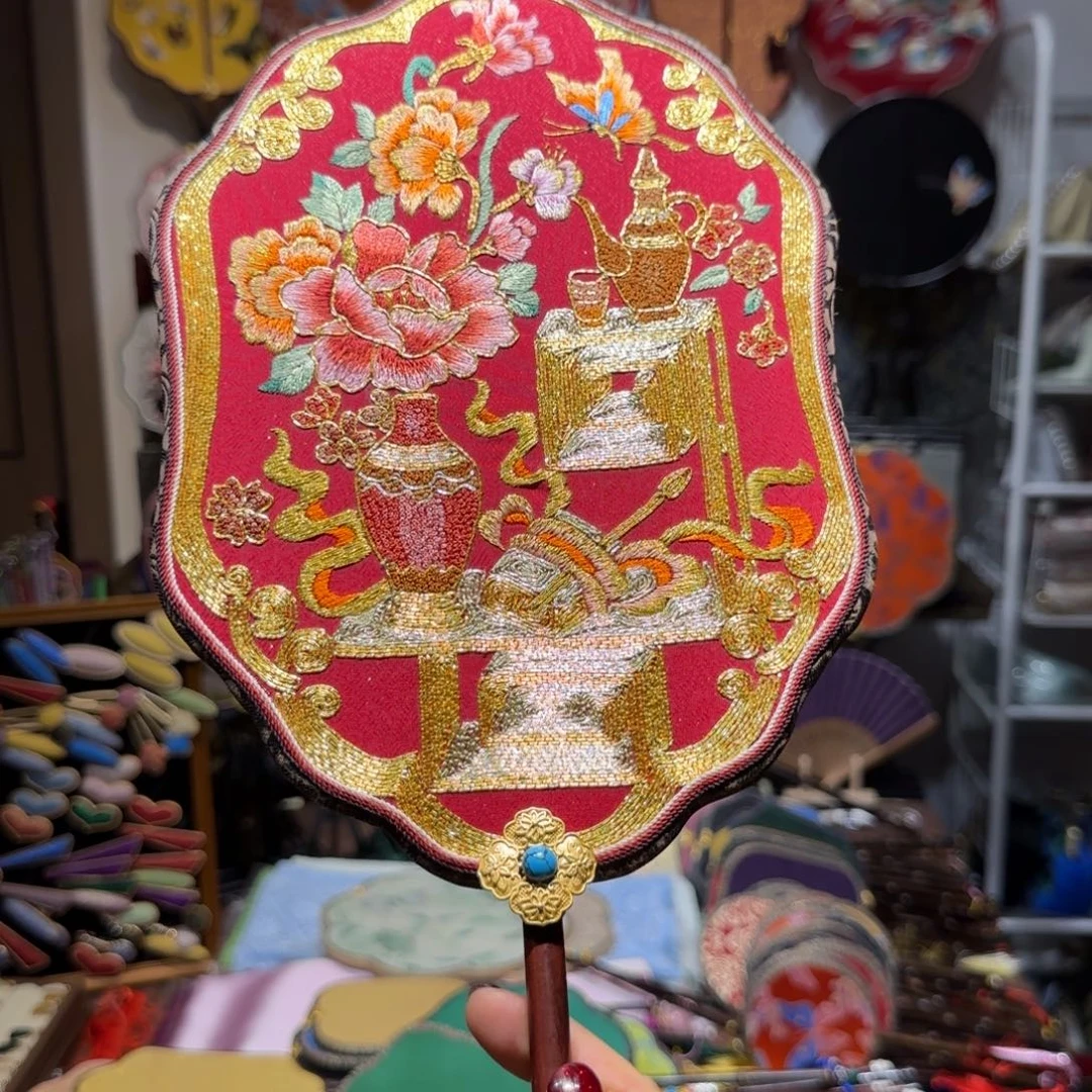 阿***丁织绣纯手工苏绣双面绣