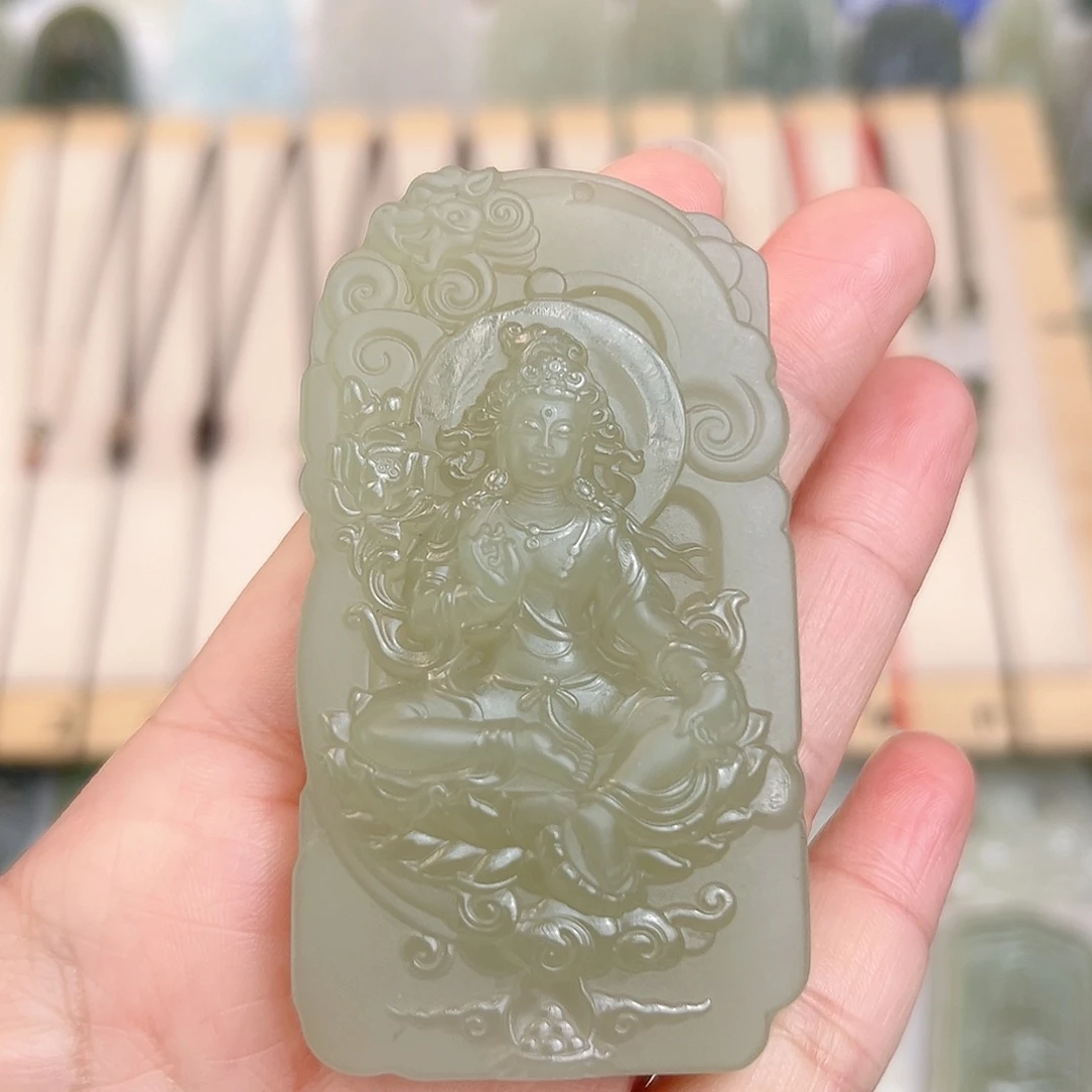 颈饰未镶嵌和田玉