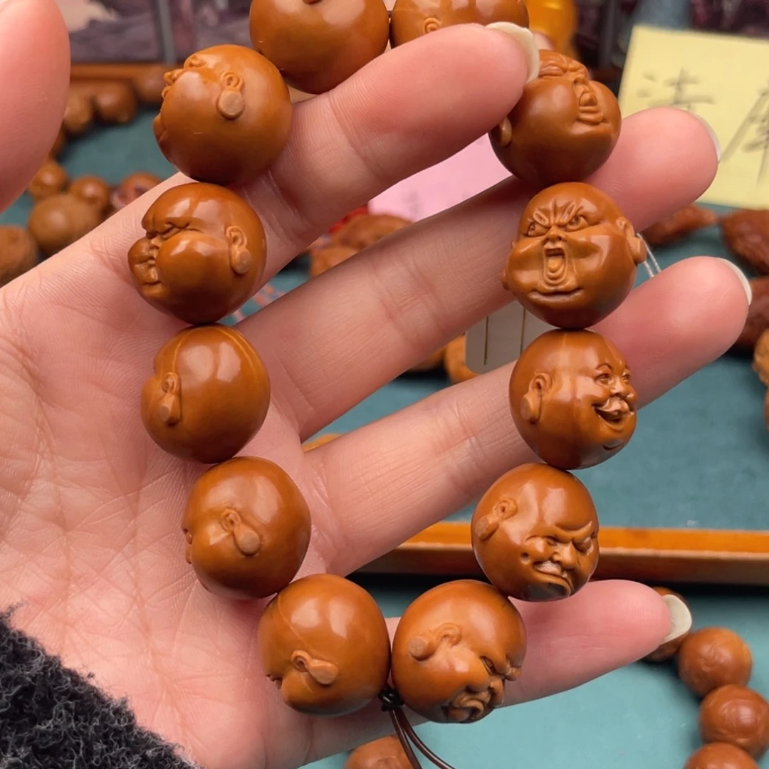 橄榄核手串1.9百态铁核