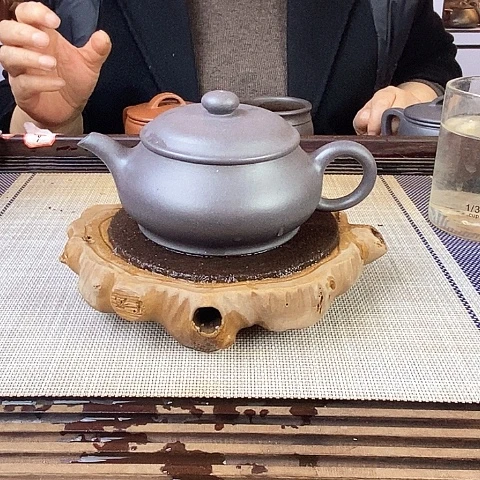 紫砂茶壶宜兴紫砂青灰220c c