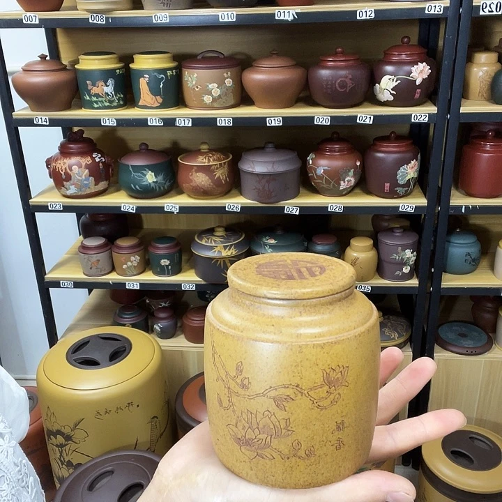 紫砂茶叶罐紫砂茶叶罐