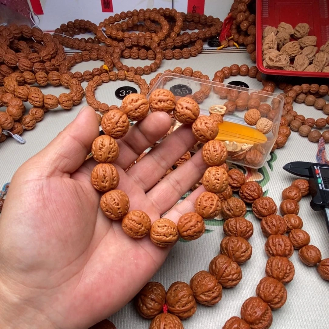 文玩核桃手串不*信八棱麻花1.8