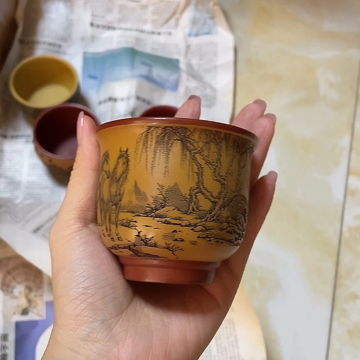 茶壶紫砂全手工打造