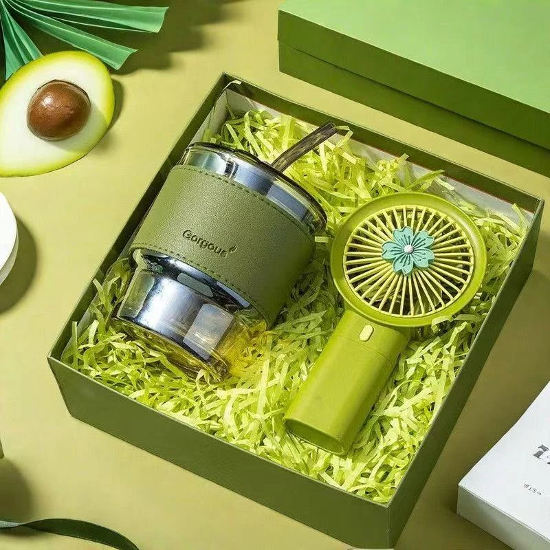礼品盒日常送礼usb风扇水杯