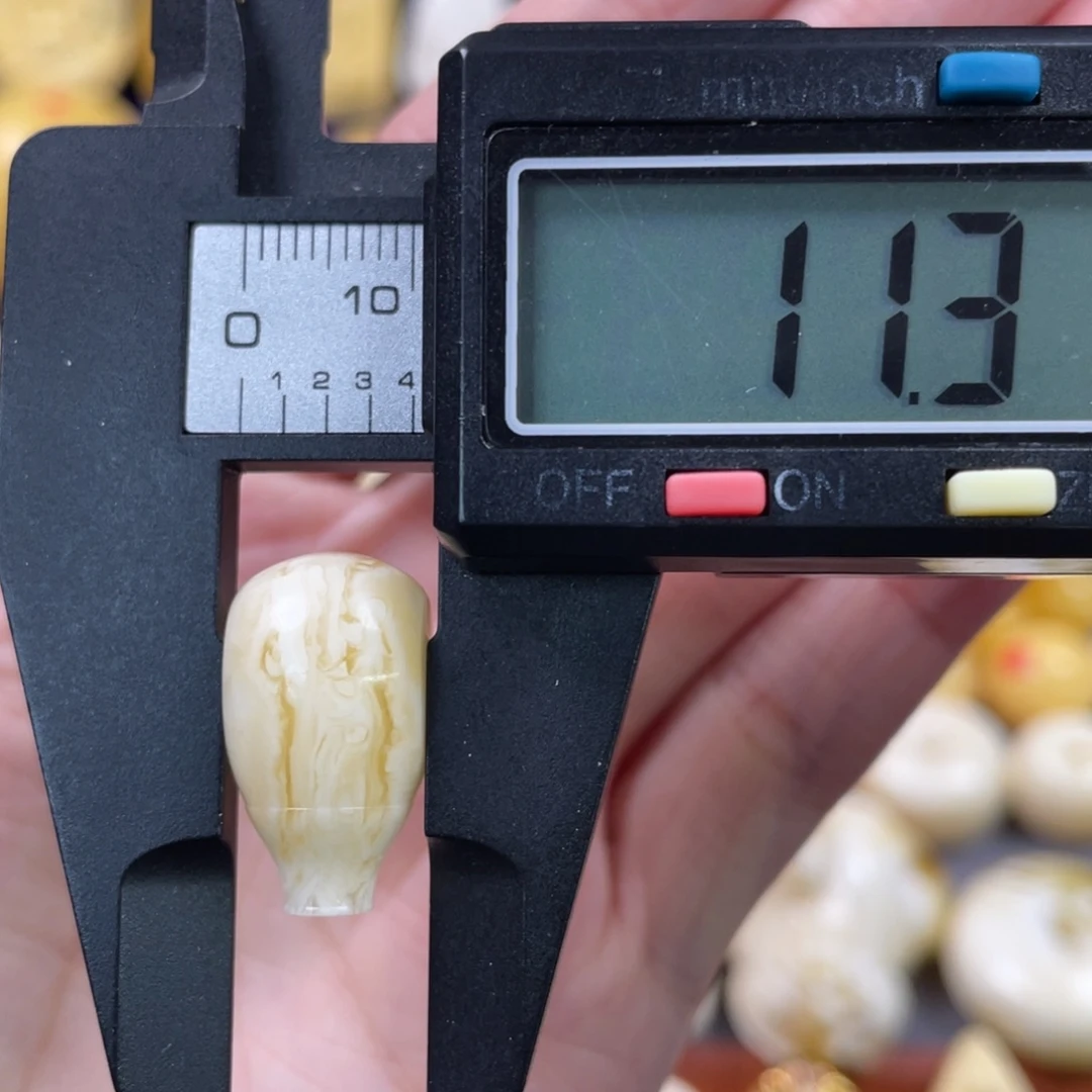 裸石蜜蜡未镶嵌琥珀蜜蜡三通配饰