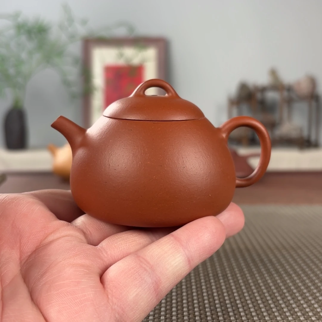 紫砂茶壶黄龙山原矿紫砂壶120