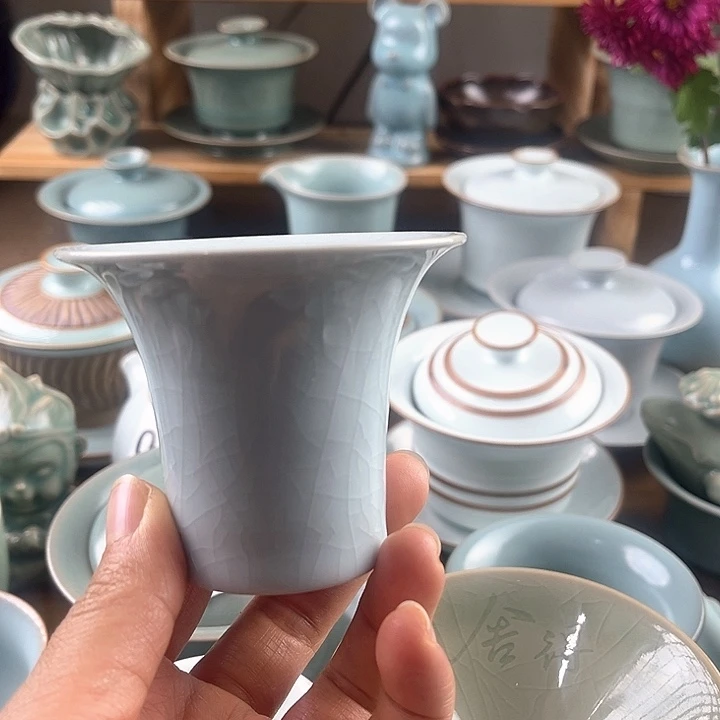 J***K其他原矿原产地精品月白主人杯0267