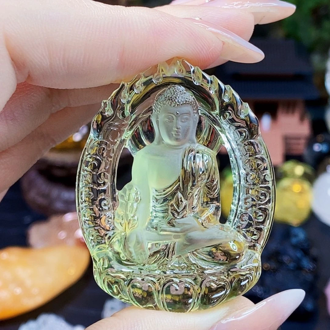 水晶颈饰未镶嵌卍****卍吊坠