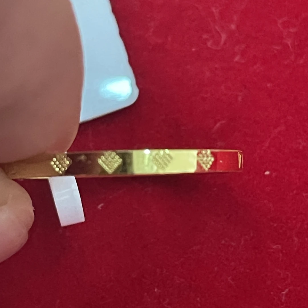 【莹莹专享】 足金999 方形 13#GP 1.09纳金添喜
