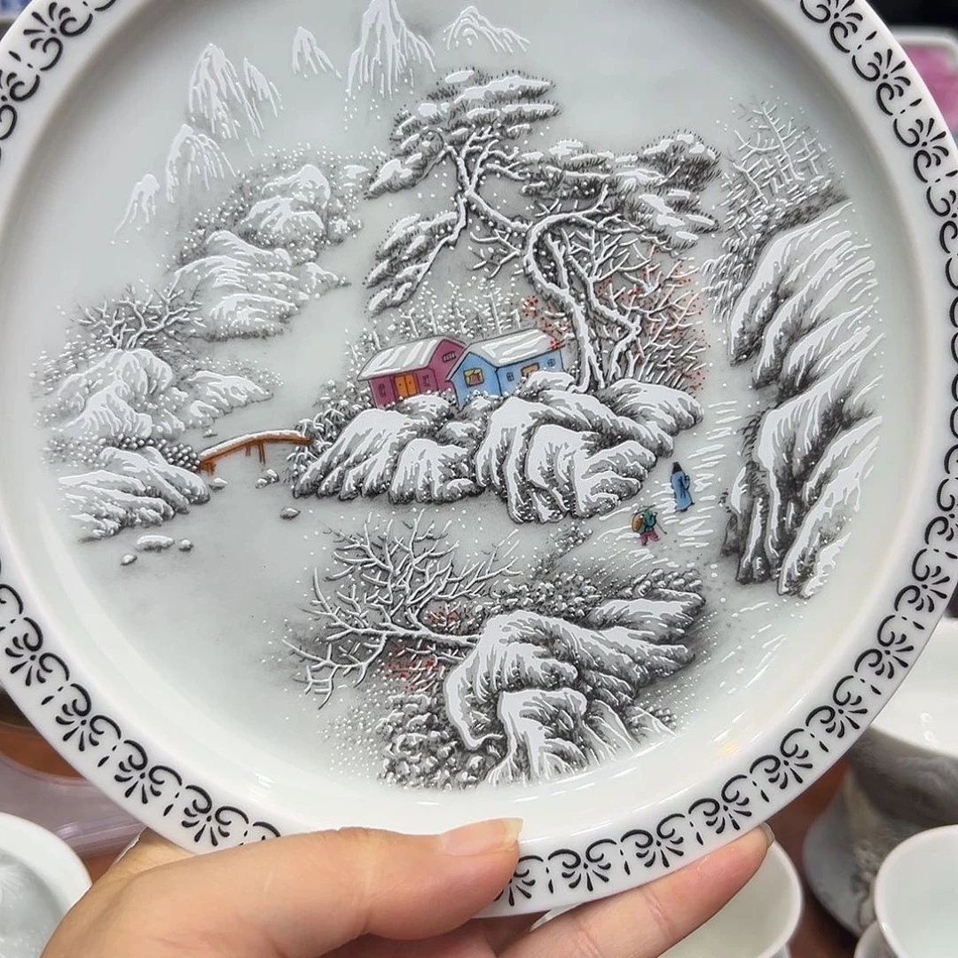 摆件果*麻景德镇陶瓷艺术