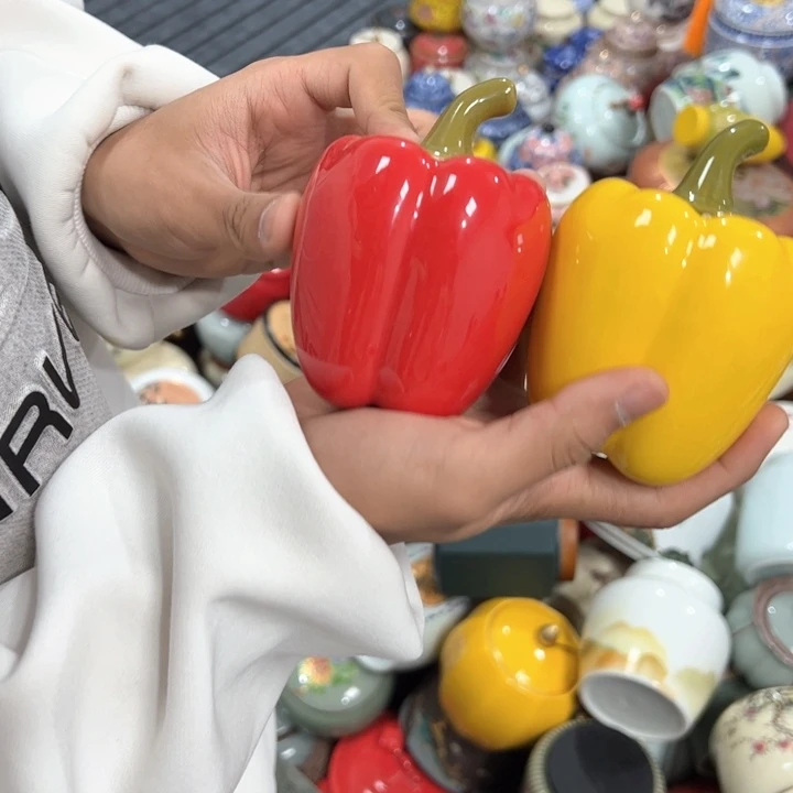 茶叶罐陶瓷家用储物罐轻微瑕疵品介意勿拍