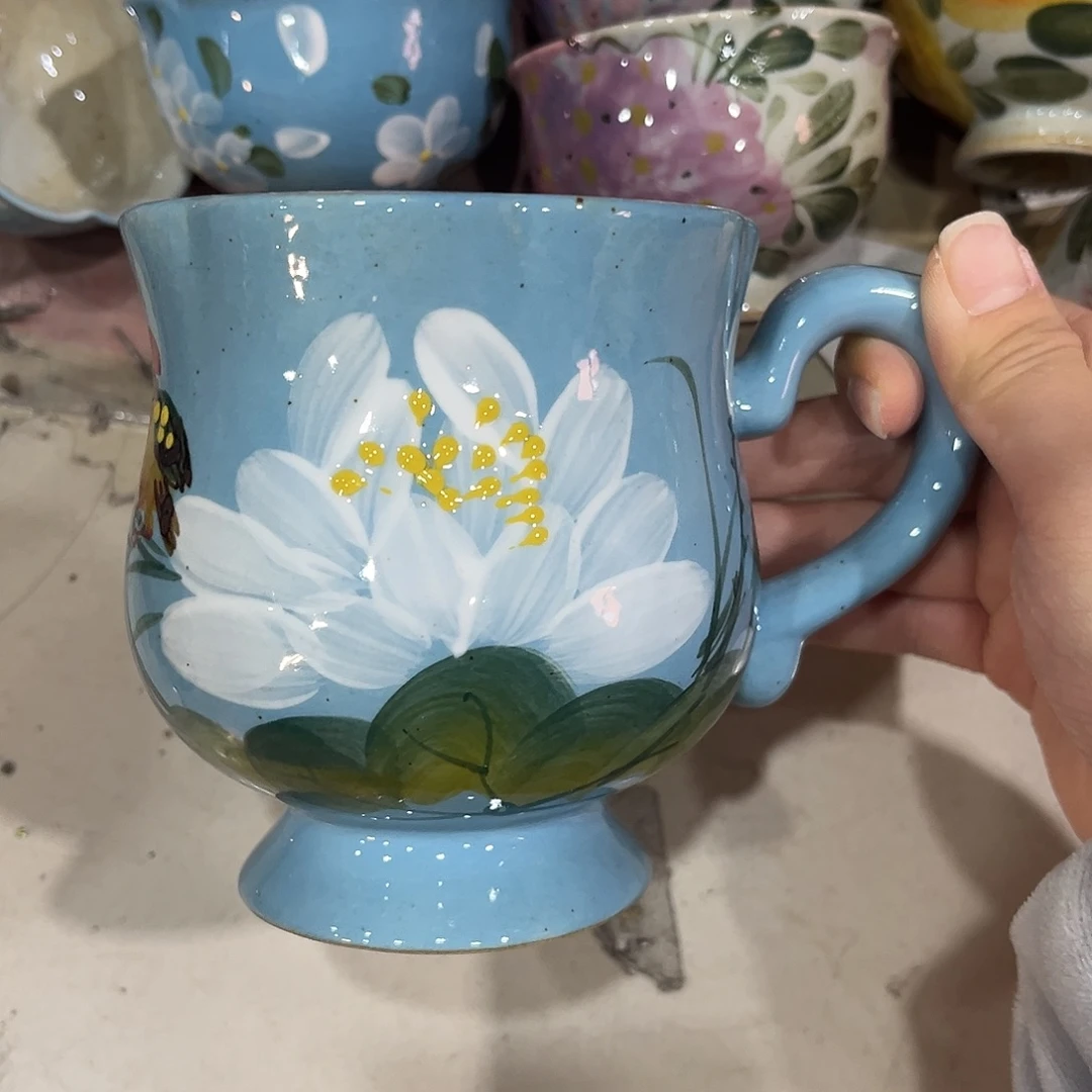 景德镇手工手绘高温釉下彩