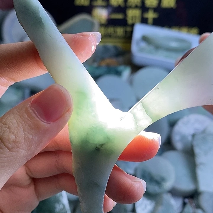翡翠裸石纯天然翡翠