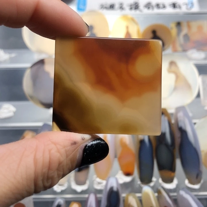 查罗石未镶嵌珠宝半成品160