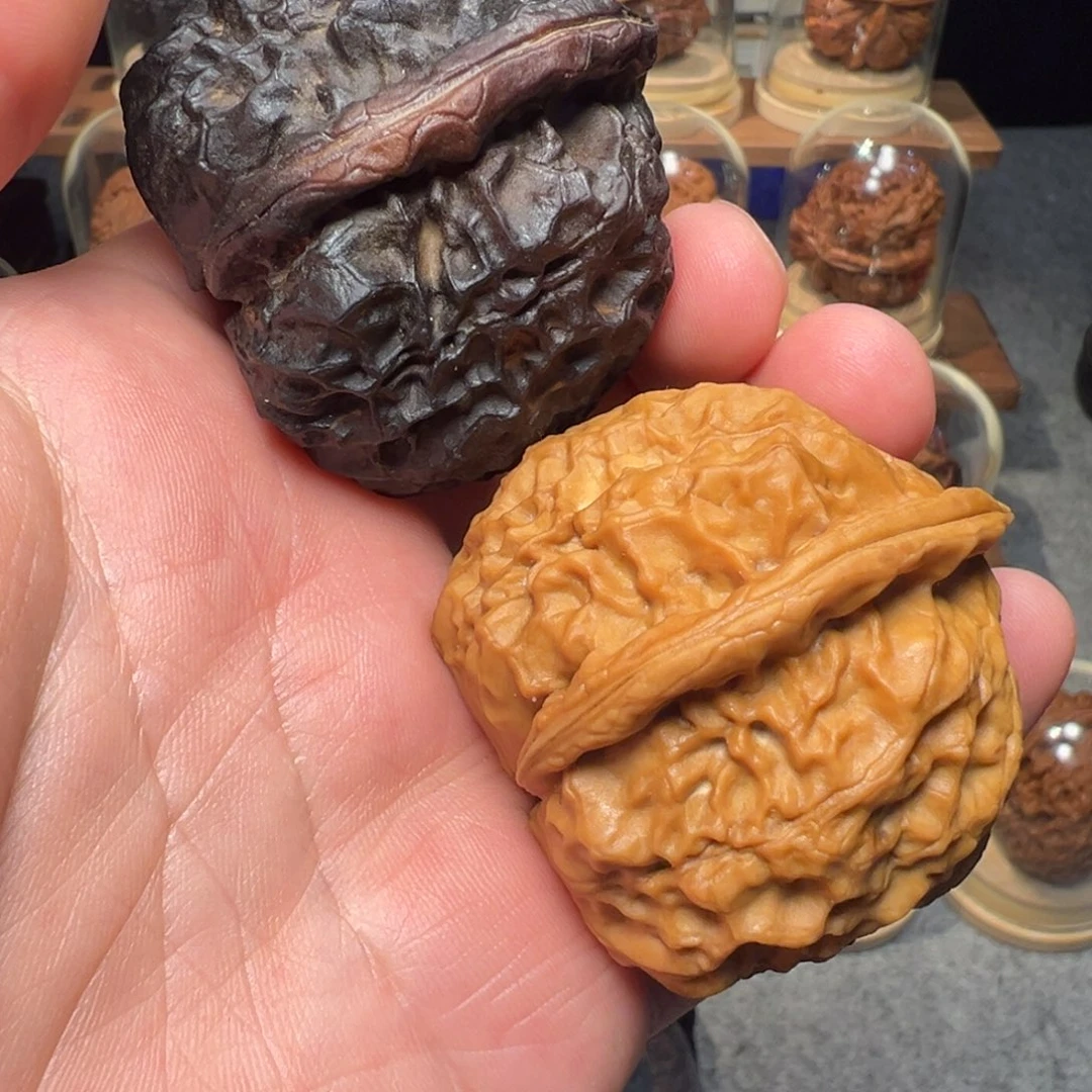 文玩核桃把件玄武48mm