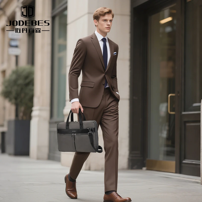 【阳光8点-佐丹宾森】16寸通勤上班上课手拎公文包手提袋1211