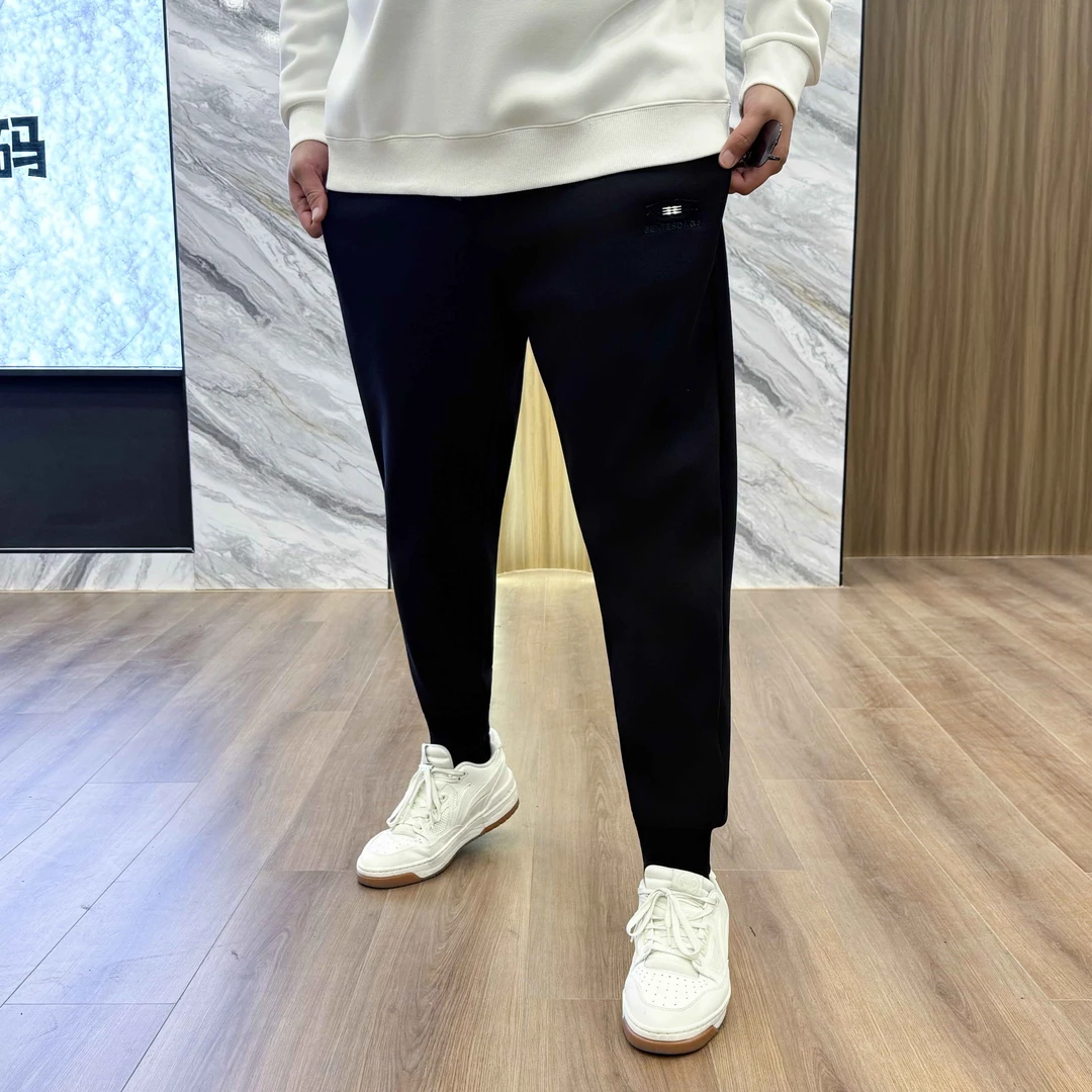 （加绒）大码男装 冬季厚款简约 百搭 休闲裤25338