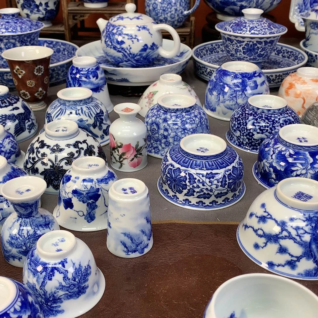 【闪购商品】瓷片S****Q景德镇陶瓷主人杯