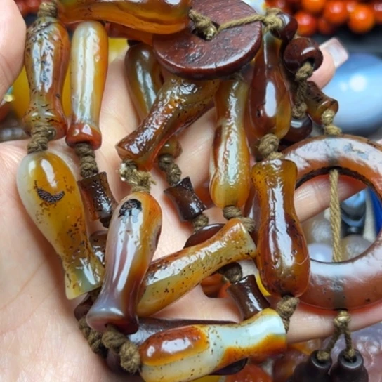 玛瑙/玉髓未镶嵌颈饰