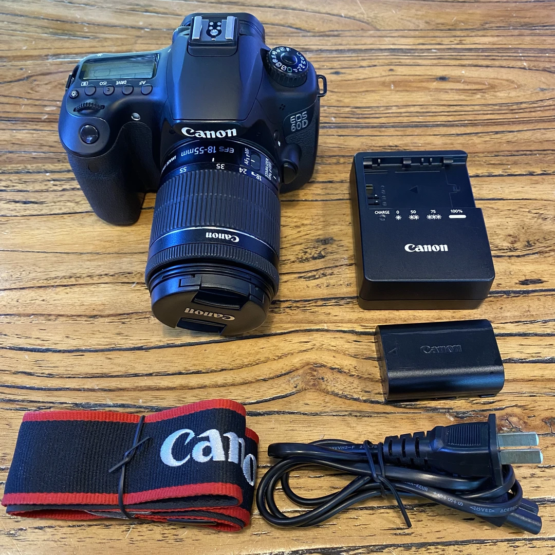 95新 Canon/佳能 EOS 60D (18-55) 套机