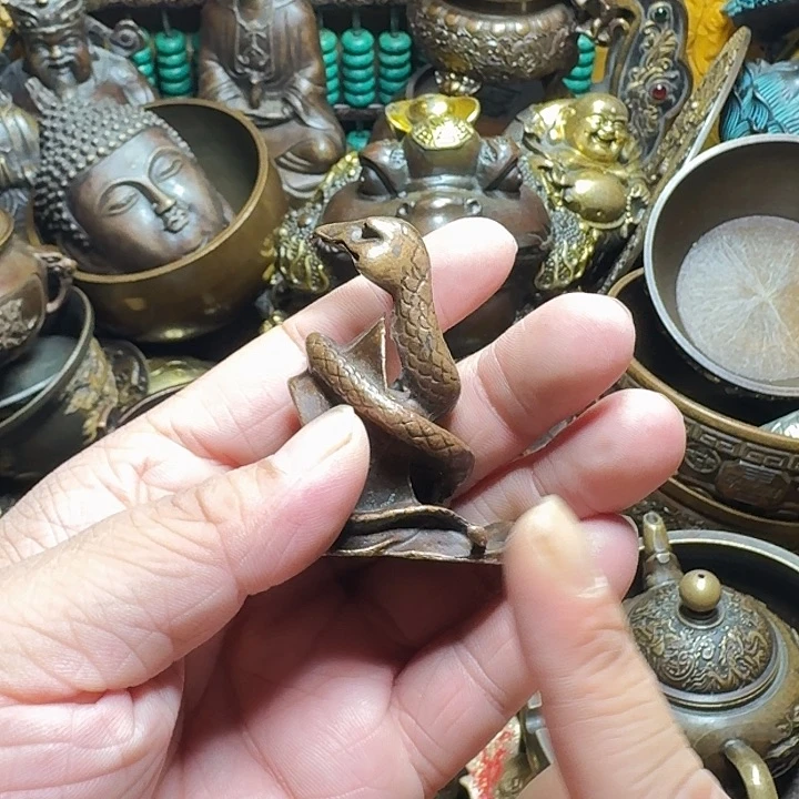 铜器摆件收收藏藏