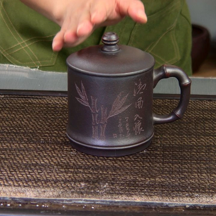 茶杯紫砂高货放漏