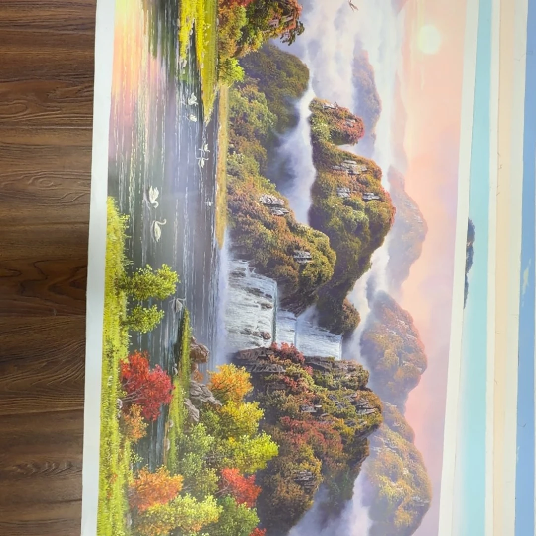 油画加油加油努力加油努力