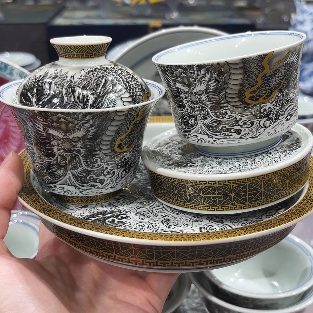 瓷片景德镇瓷器艺术半手