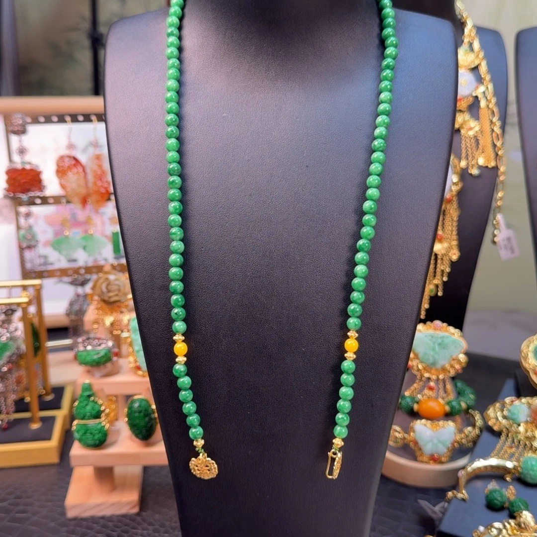 翡翠未镶嵌颈饰福利万能链6mm