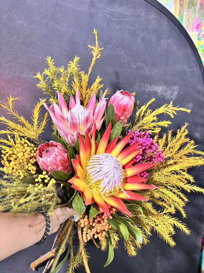 【双帝王福利花束】南非进口花公主组合鲜花  顺丰 花束