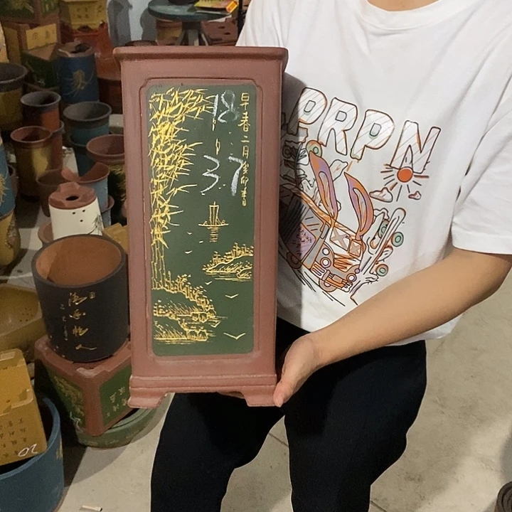 花盆紫砂紫砂花盆