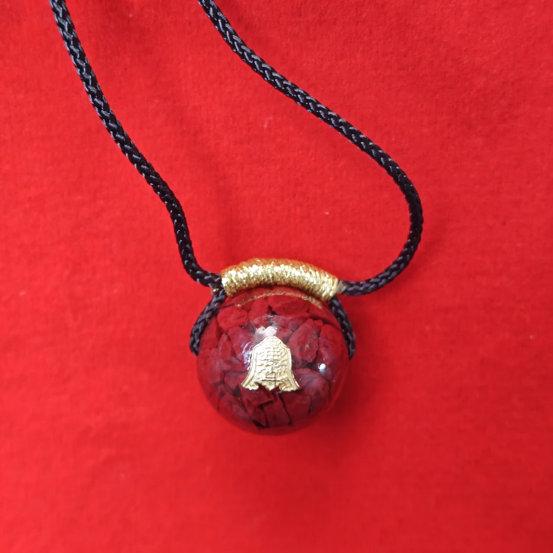 吊坠925银 扎基拉姆金福令砂砂项链吊坠